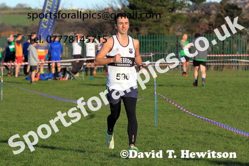 Mens Senior Masters, 2023 Birtley Cross Country Relays, County Durham. Photo: David T. Hewitson/Sports for All Pics